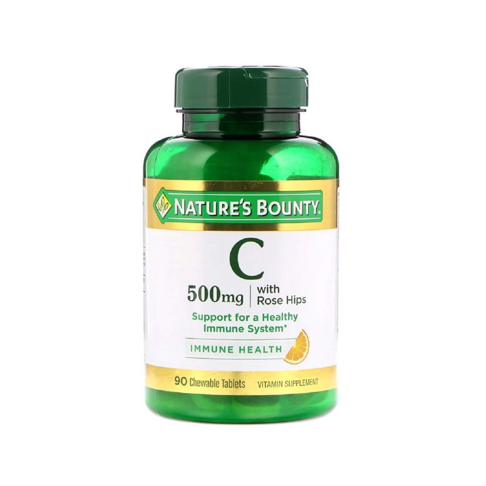 Nature’s Bounty, C-500 mg Delicious Chewable w/ Rose Hips Tablets