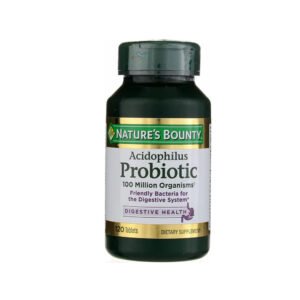Nature’s Bounty Probiotic Acidophilus Tablets, 120 Count